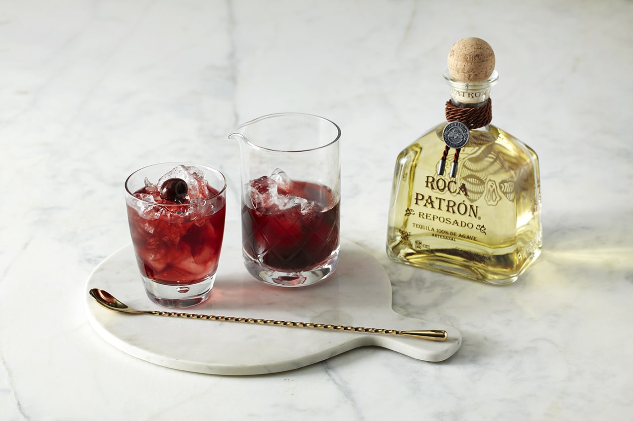 Hummingbird Drink with Roca Patrón Reposado