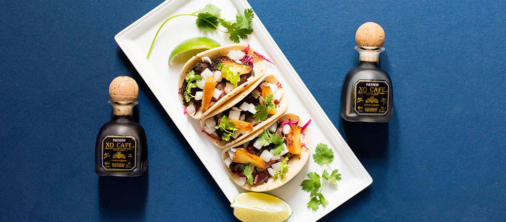 Patrón Pairing Mini Series: Mini Coffee-Crusted Steak Tacos