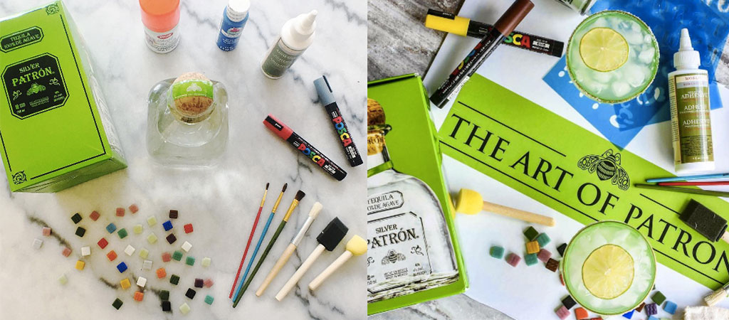 How Instagram Influencers Turn Patrón Bottles Into Art