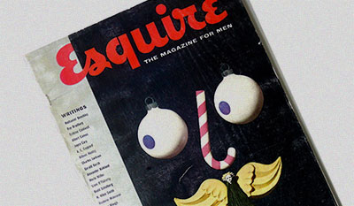 Cover of the Esquire magazine.