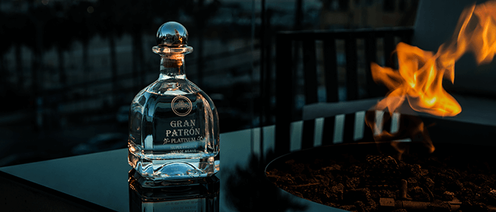 How popular is Patrón tequila in pop culture?