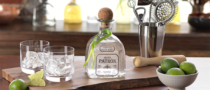 How much sugar is in Patrón Tequila?