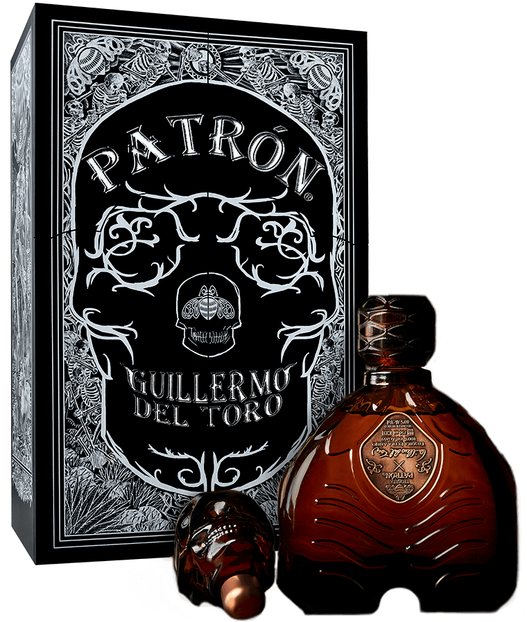 Patrón x Guillermo del Toro Extra Añejo bottle