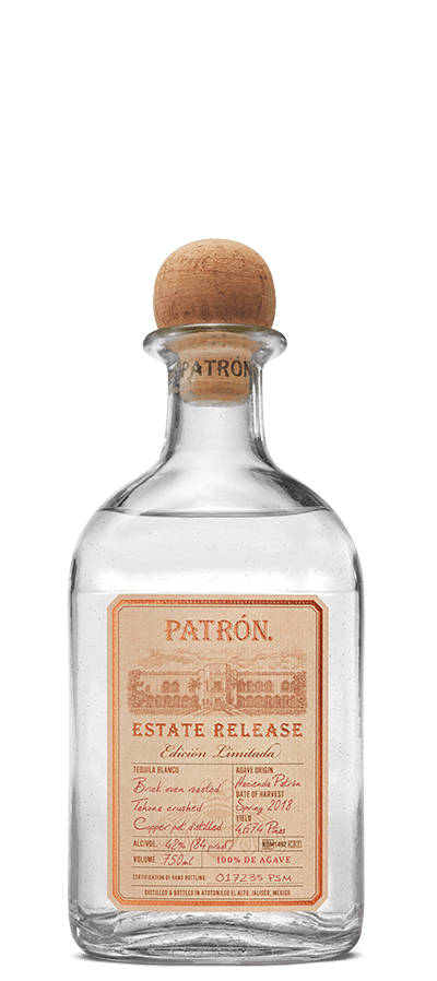 Patrón Silver Estate Release bottle
