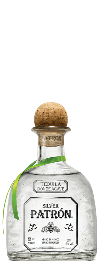 Patrón Silver botella