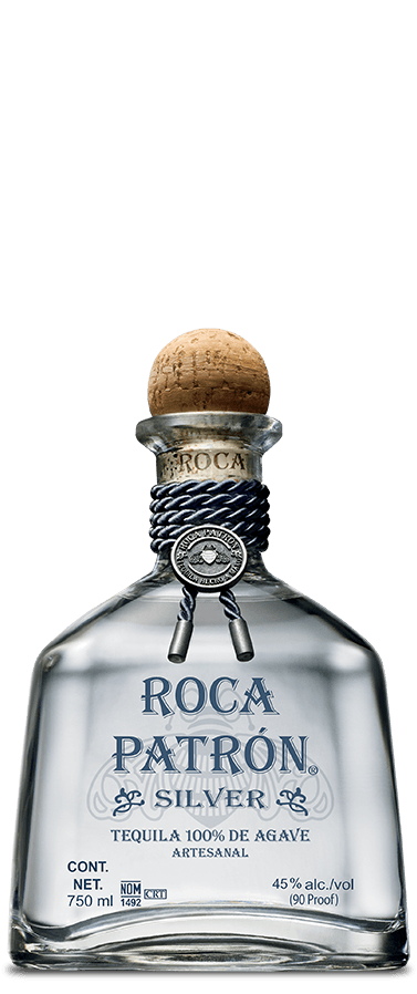 Roca Patrón Silver bottle
