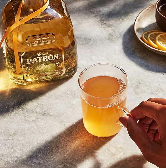 Touchdown Toddy Cocktail Recipe Tequila Hot Toddy Patrón Tequila