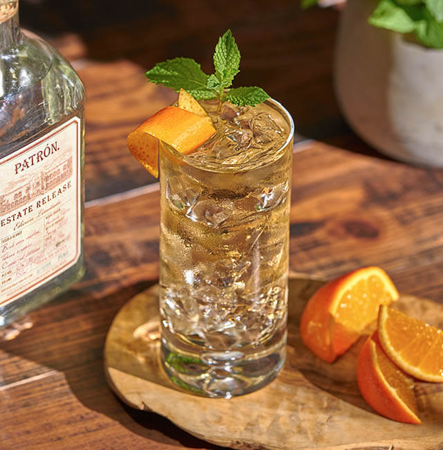 Highlands Highball Cocktail Recipe PATRÓN TEQUILA