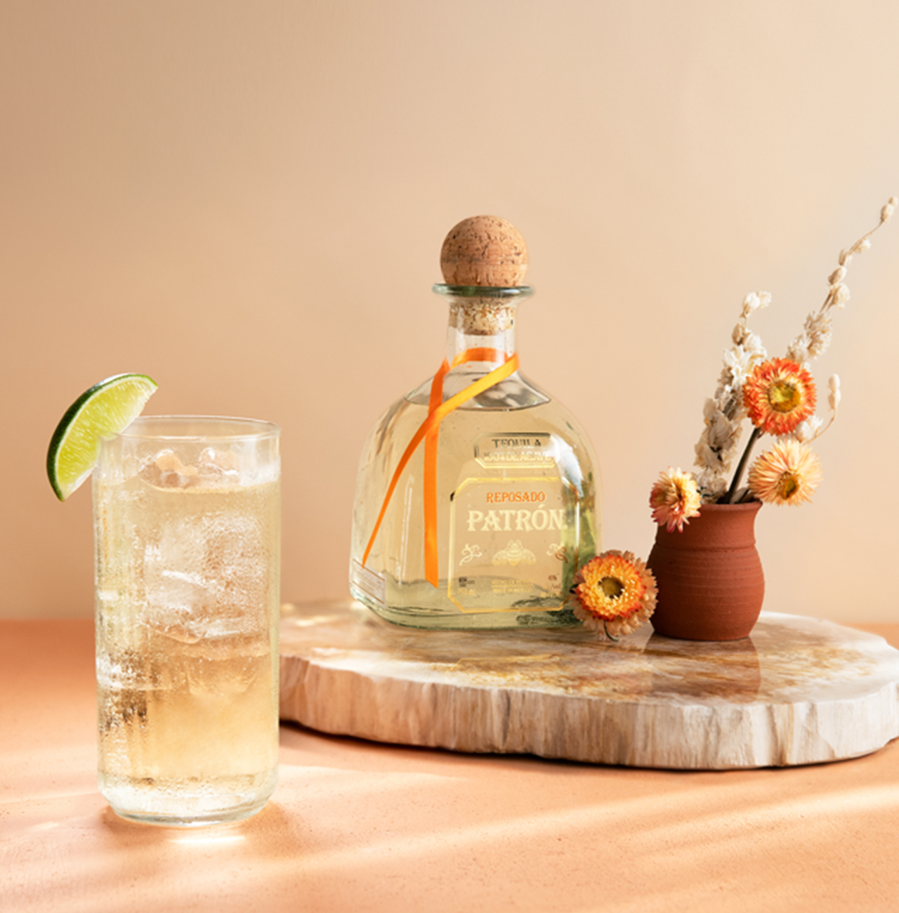 Reposado and Soda Cocktail Recipe Ranch Water Patrón Tequila