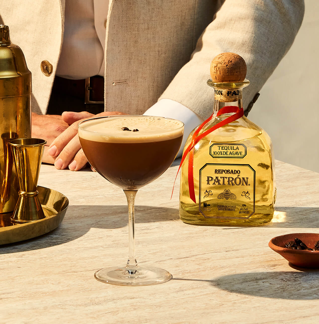 Tequila Espresso Martini Drink Recipe - Kahlúa