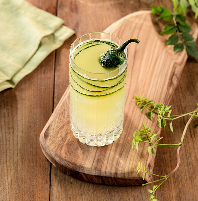 Tan Fresco Tan Verde Cocktail Recipe Patrón Tequila