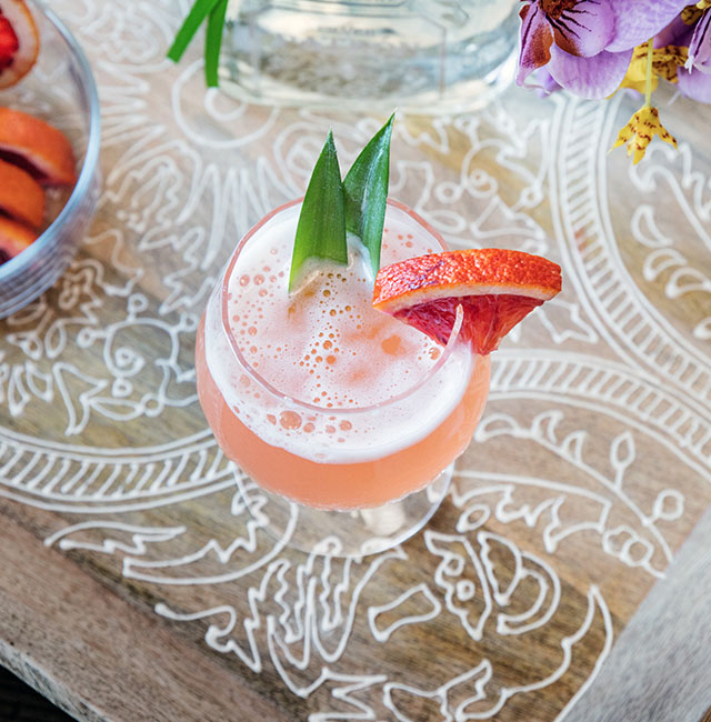 Tropical Fresno Margarita Cocktail Recipe Patrón Tequila