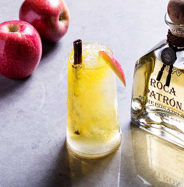 How 'Bout Them Apples Apple Juice Cocktail Recipe Patrón Tequila