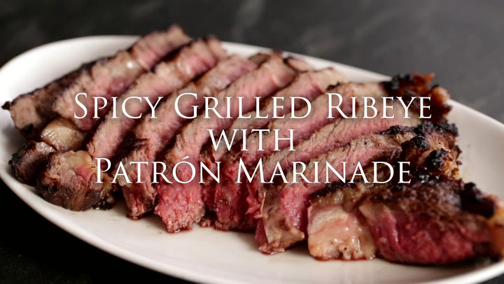 Tequila- and Herb-Marinated Rib Steak