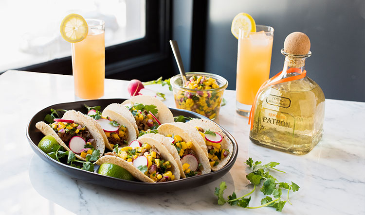 Tequila-Mango Salsa