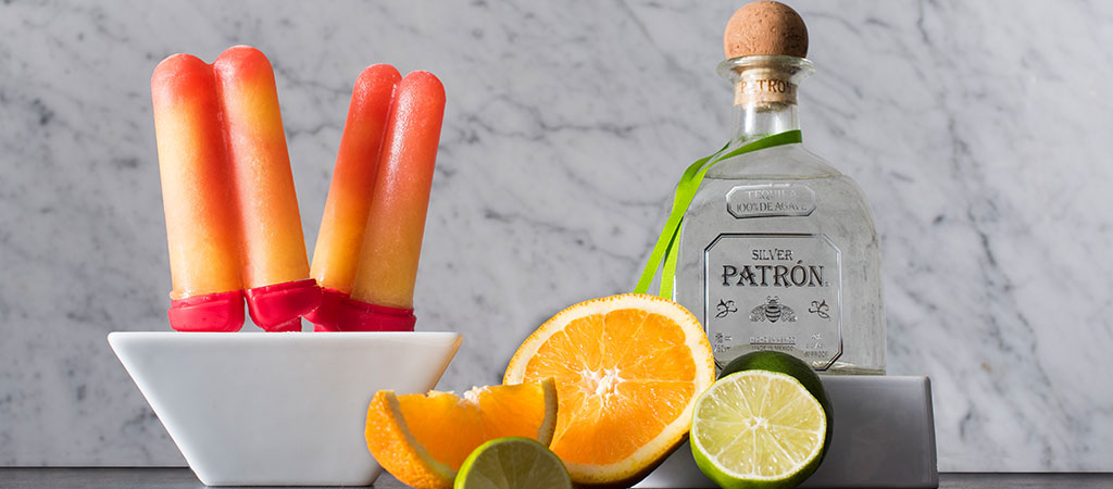 Tequila Sunrise Freezer Pops