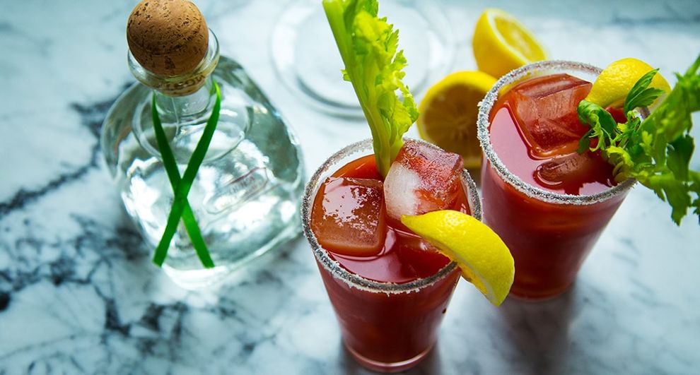 Bloody Maria Cocktail with Patrón Silver