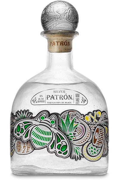 2017 Limited-Edition Patrón Silver 1-Liter bottle