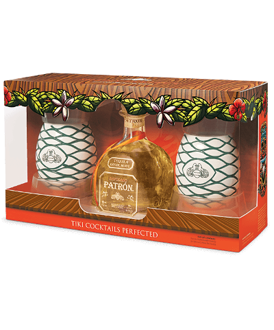 Patrón Reposado Limited-Edition Tiki Mug Set