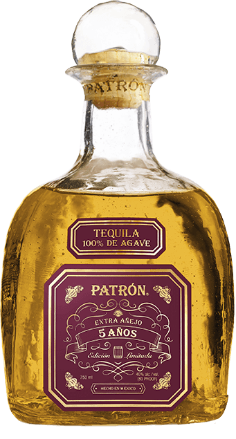 Limited Edition Patrón Añejo 5 Años bottle
