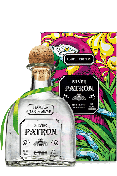 Patrón Silver Limited-Edition Brazil Tin