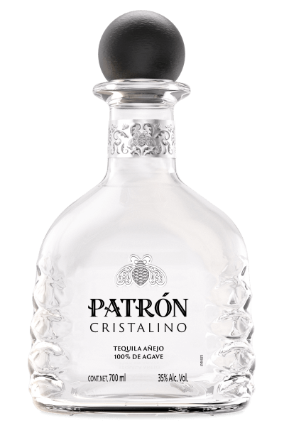 Patrón Cristalino botella