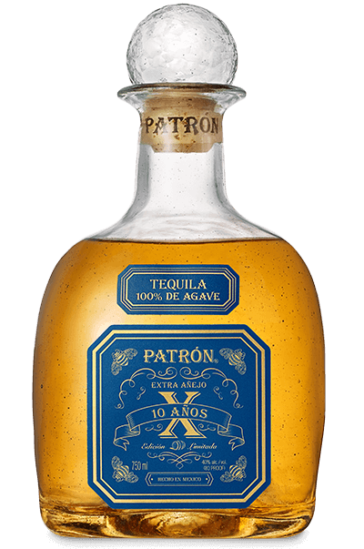 Limited Edition Patrón Extra Añejo 10 Años bottle
