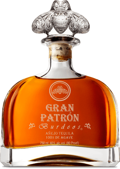 Patron Silver Tequila, 40% ABV - 50 ml Bottle 