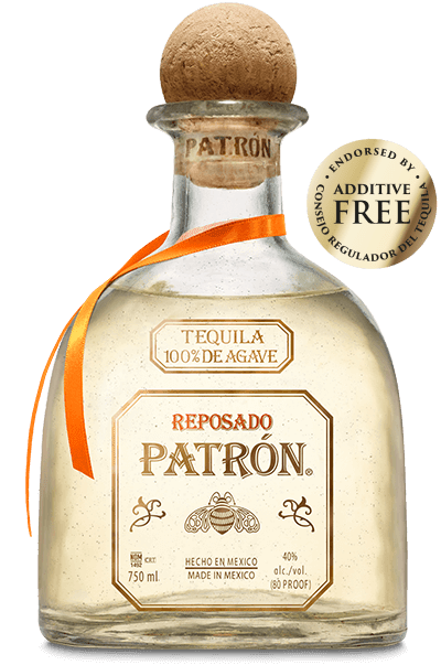 Patrón Reposado bottle