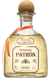 Patrón Reposado botella