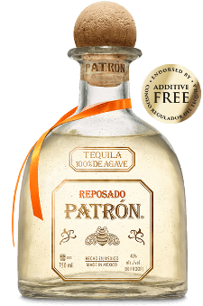 Patrón Reposado bottle