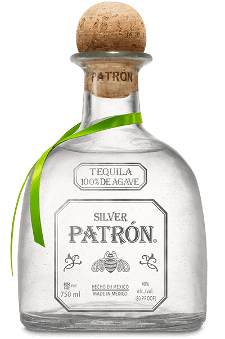 Patrón Silver botella