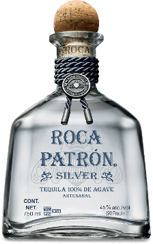 Roca Patrón Silver bottle