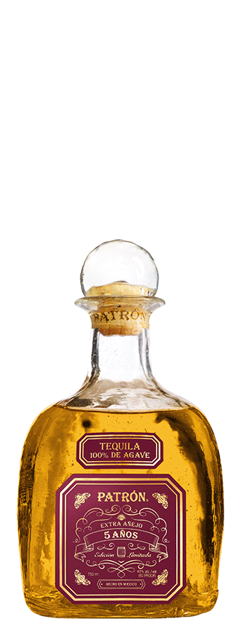 Limited Edition Patrón Añejo 5 Años bottle